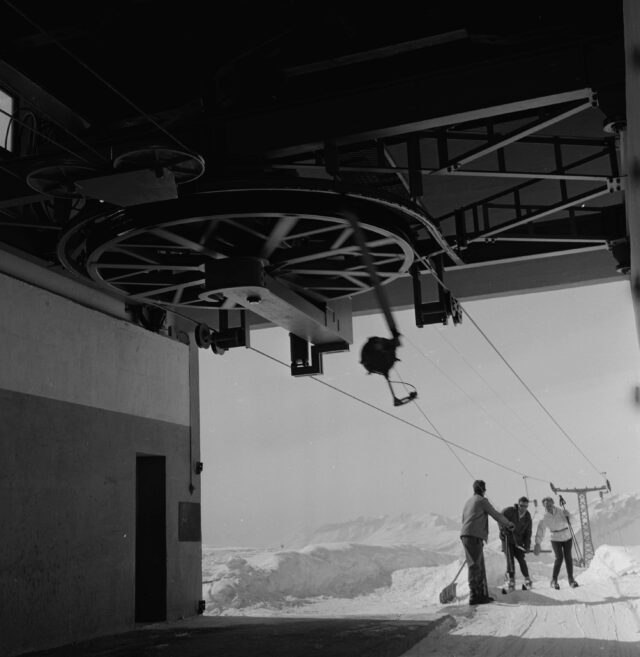 Skilift Jatzhorn, gebaut von Oehler