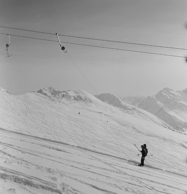 Skilift Jatzhorn, gebaut von Oehler