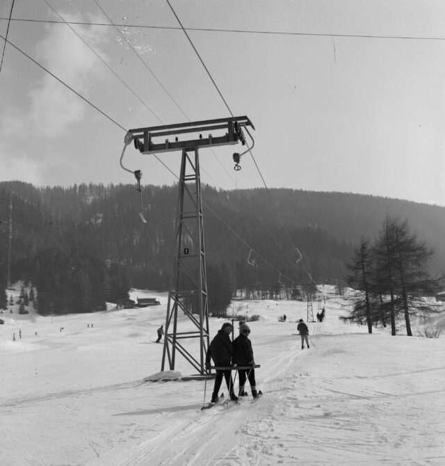 Skilift Carjöler, gebaut von Oehler