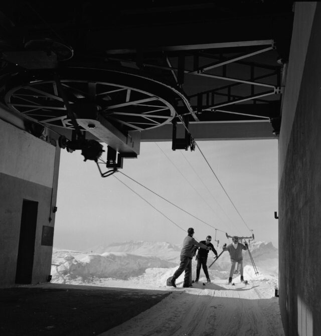 Skilift Jatzhorn, gebaut von Oehler