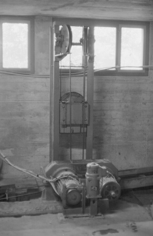 Seilrangieranlage, hergestellt von Oehler für Portland-Zementfabrik Laufen