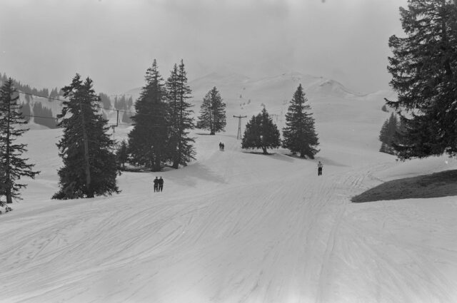 Skilift Flums, gebaut von Oehler