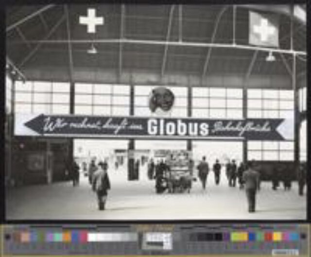 [Licht-Reklame Zürich-H.B'hof Mai 1939]